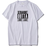 Fortnite Straight Outta Loot Lake Logo T-Shirt