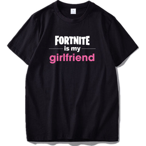 Fortnite Is My Girlfriend Logo T-Shirt