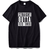 Fortnite Straight Outta Tilted Towers Logo T-Shirt