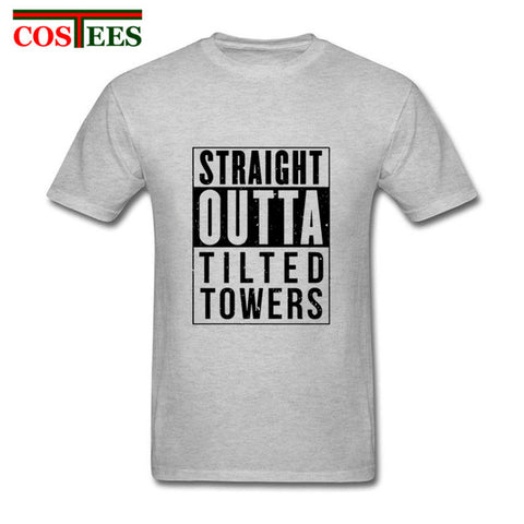 Fortnite Straight Outta Tilted Towers Logo T-Shirt