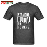 Fortnite Straight Outta Tilted Towers Logo T-Shirt