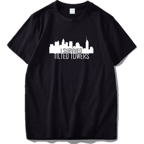 Fortnite I Survived Tilted Towers Logo T-Shirt