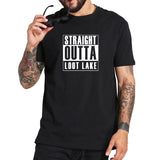 Fortnite Straight Outta Loot Lake Logo T-Shirt