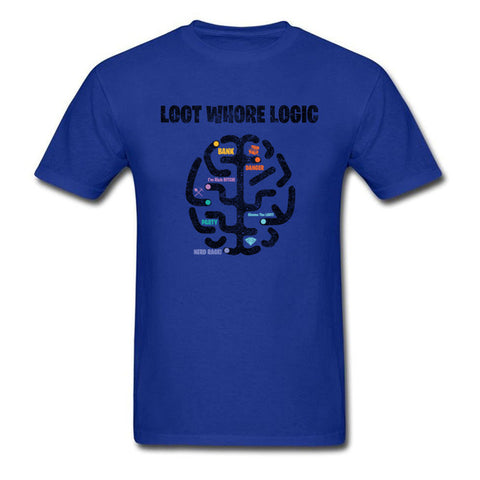 Fortnite Loot Whore Logic Logo T-Shirt
