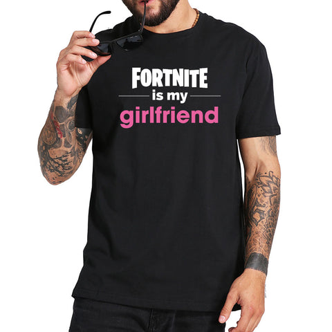 Fortnite Is My Girlfriend Logo T-Shirt